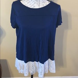 Fun lace t-shirt